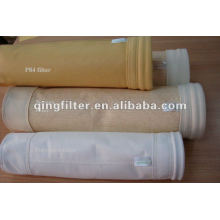 P84 sac en tissu de filtre à poussière pour incinérateurs de déchets